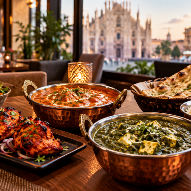 Indian restaurant Milan,